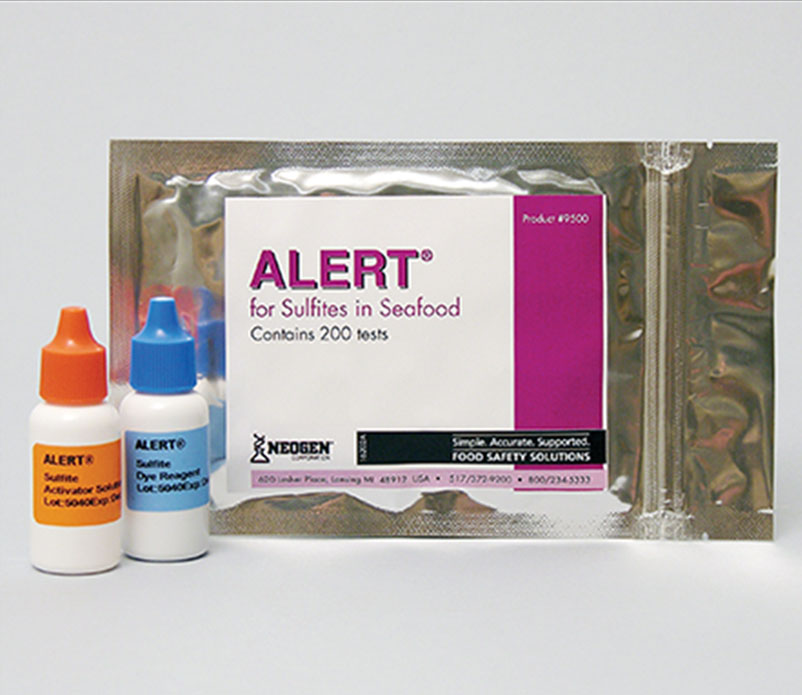 NEOGEN – Alert® for Sulfites – Sulfite Residue Test Kits