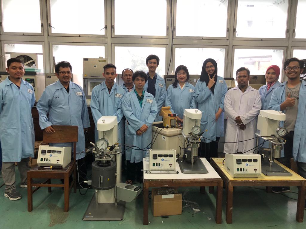 Installation PARR Reactor at Fakultas Teknik Kimia – ITB