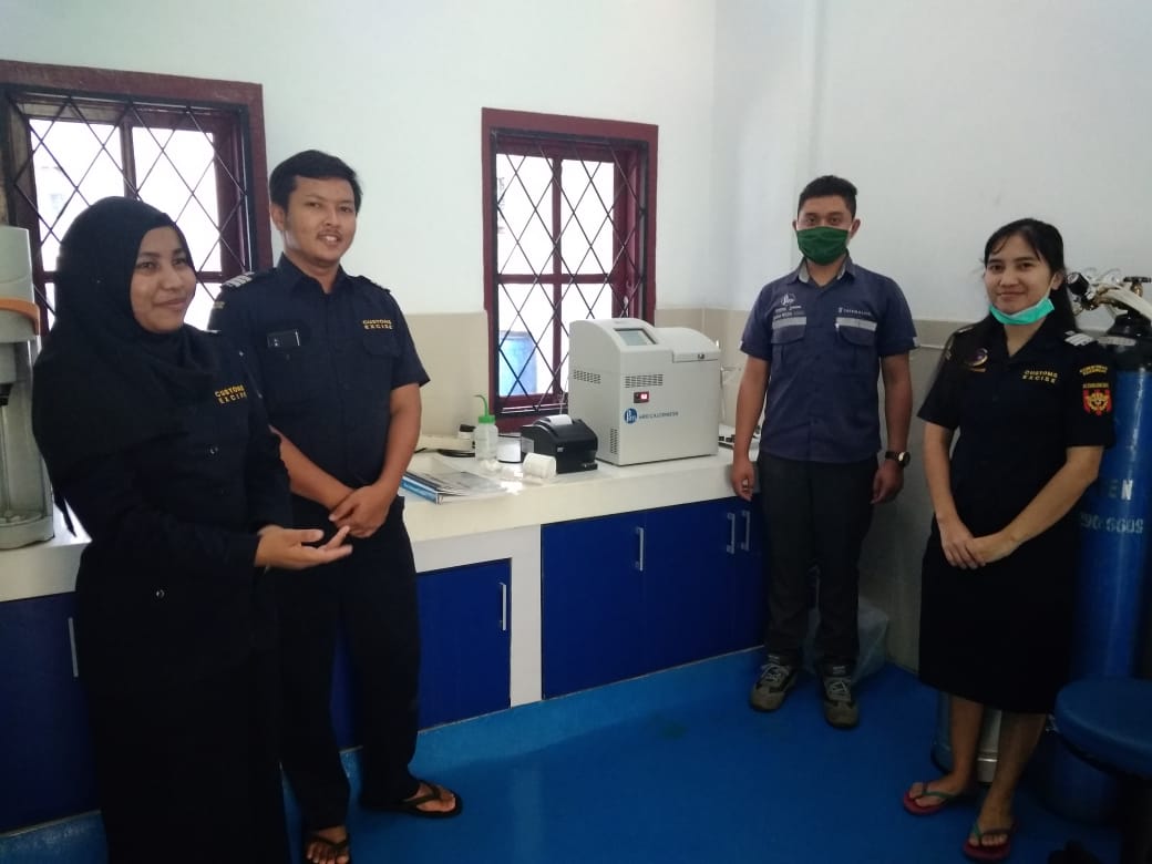 Installation & Training for our PARR 6400 Automatic Bomb Calorimeter at Balai Laboratorium Bea Cukai Medan