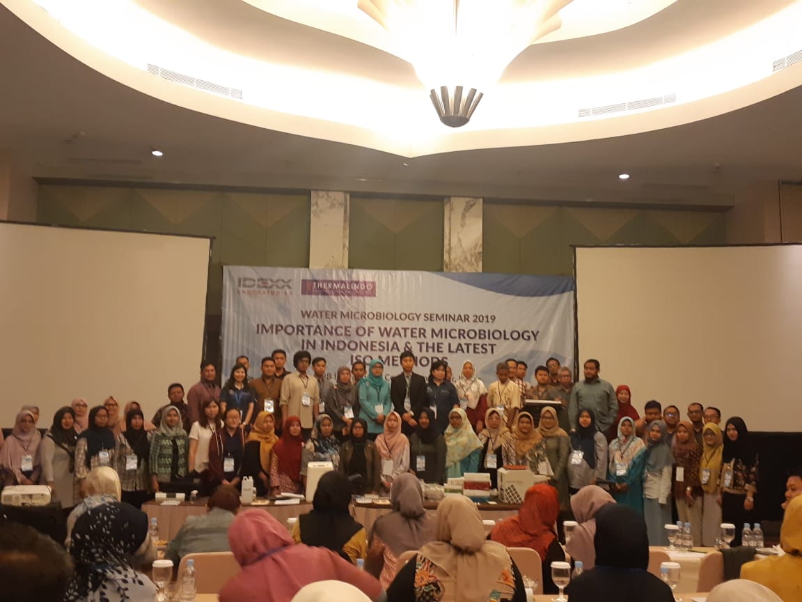 Pentingnya Verifikasi dan Validasi Mikrobiologi Air dalam Kemasan | Seminar Importance of Water Microbiology in Indonesia and the Latest ISO Methods
