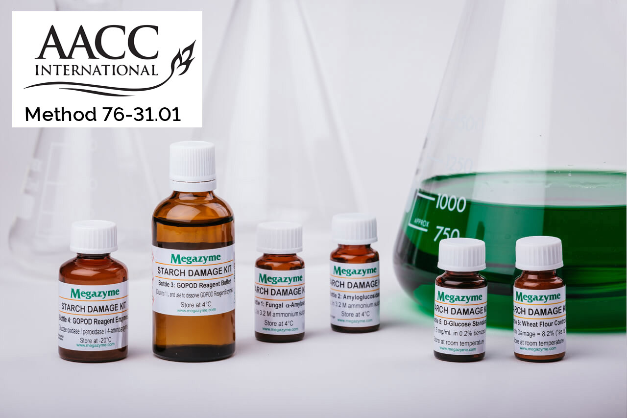 Megazyme K-SDAM: Starch Damage Assay Kit