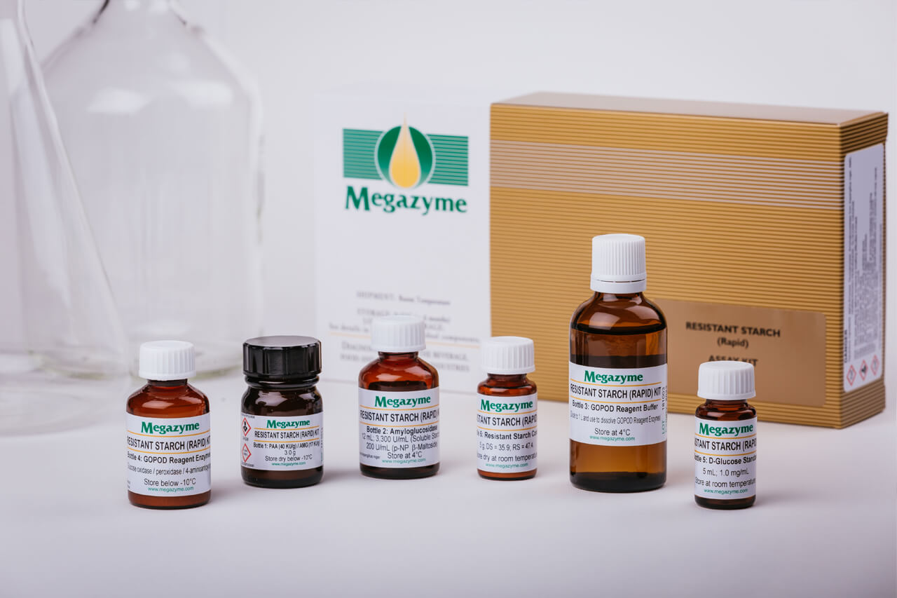Megazyme K-RAPRS: Resistant Starch Assay Kit (Rapid)