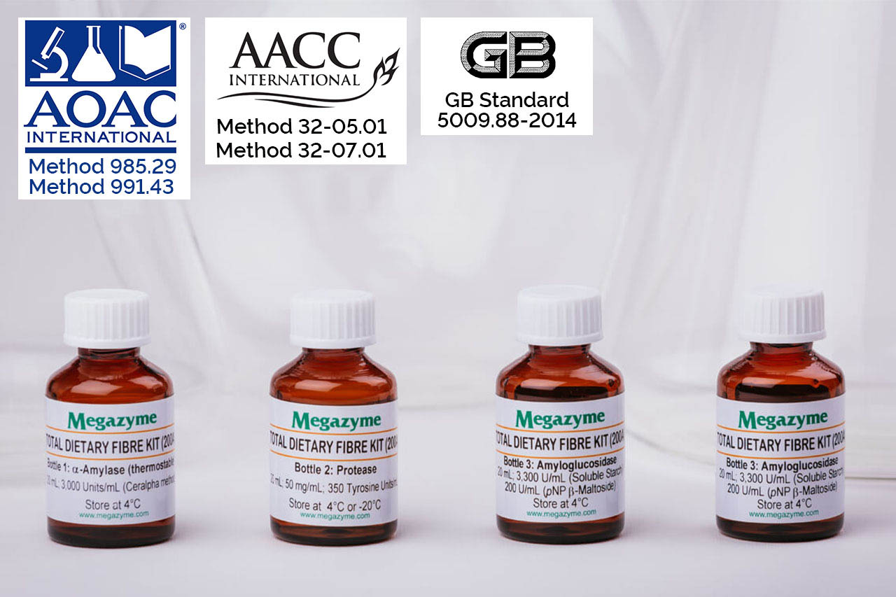 Megazyme K-TDFR-200A: Total Dietary Fiber Assay Kit