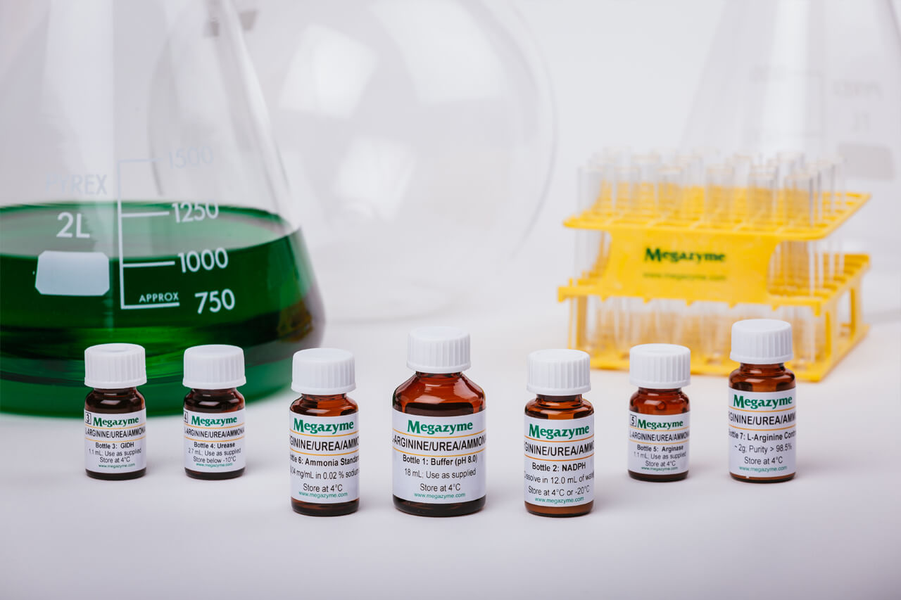 Megazyme K-LARGE: L-Arginine/Urea/Ammonia Assay Kit