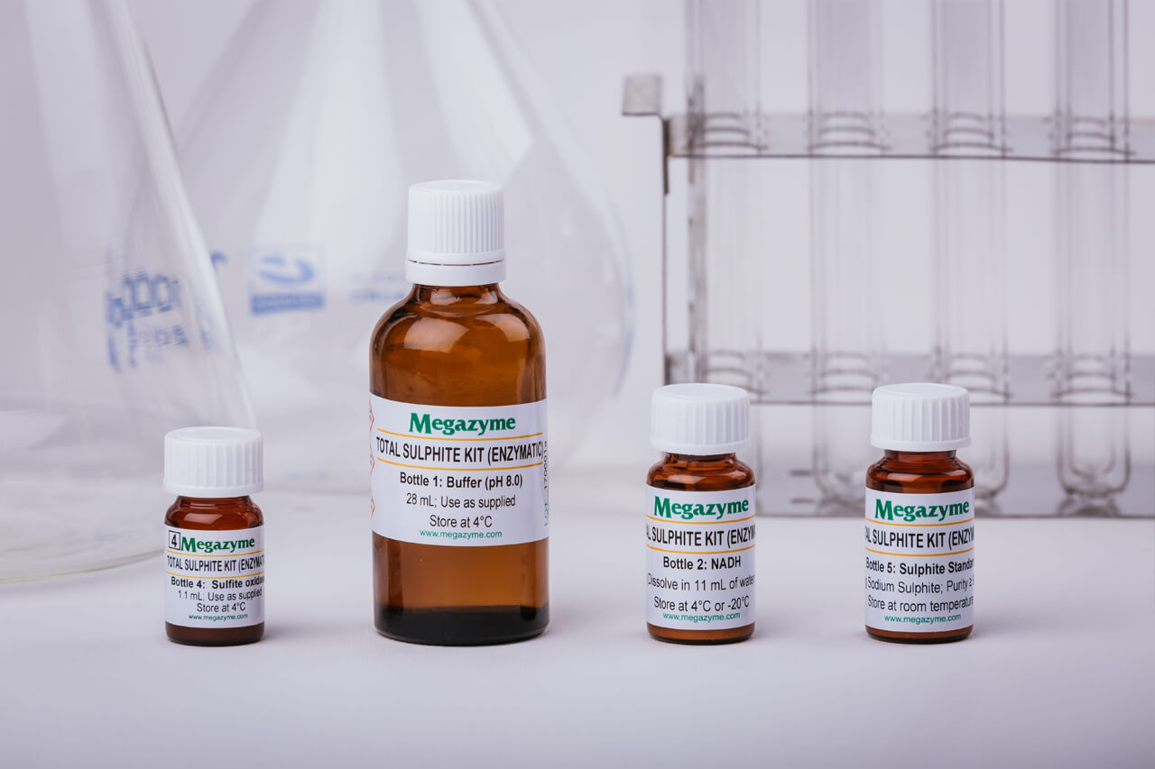 Megazyme K-ETSULPH: Total Sulfite Assay Kit (Enzymatic)