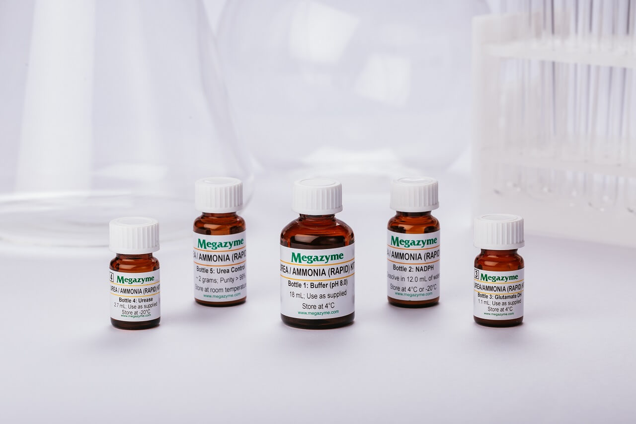 Megazyme K-URAMR: Urea/Ammonia Assay Kit (Rapid)