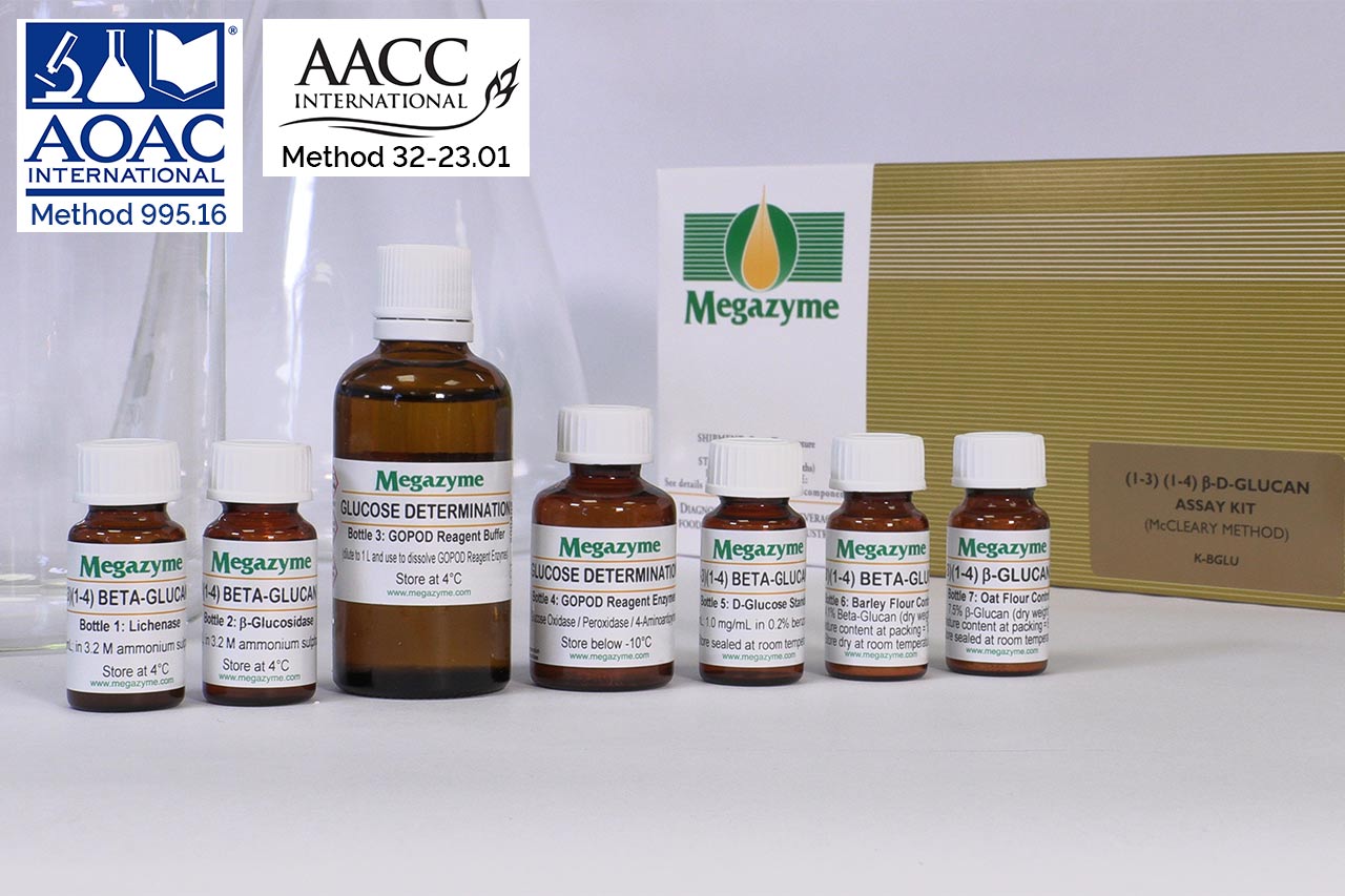 Megazyme K-BGLU: β-glucan Assay Kit Mixed Linkage