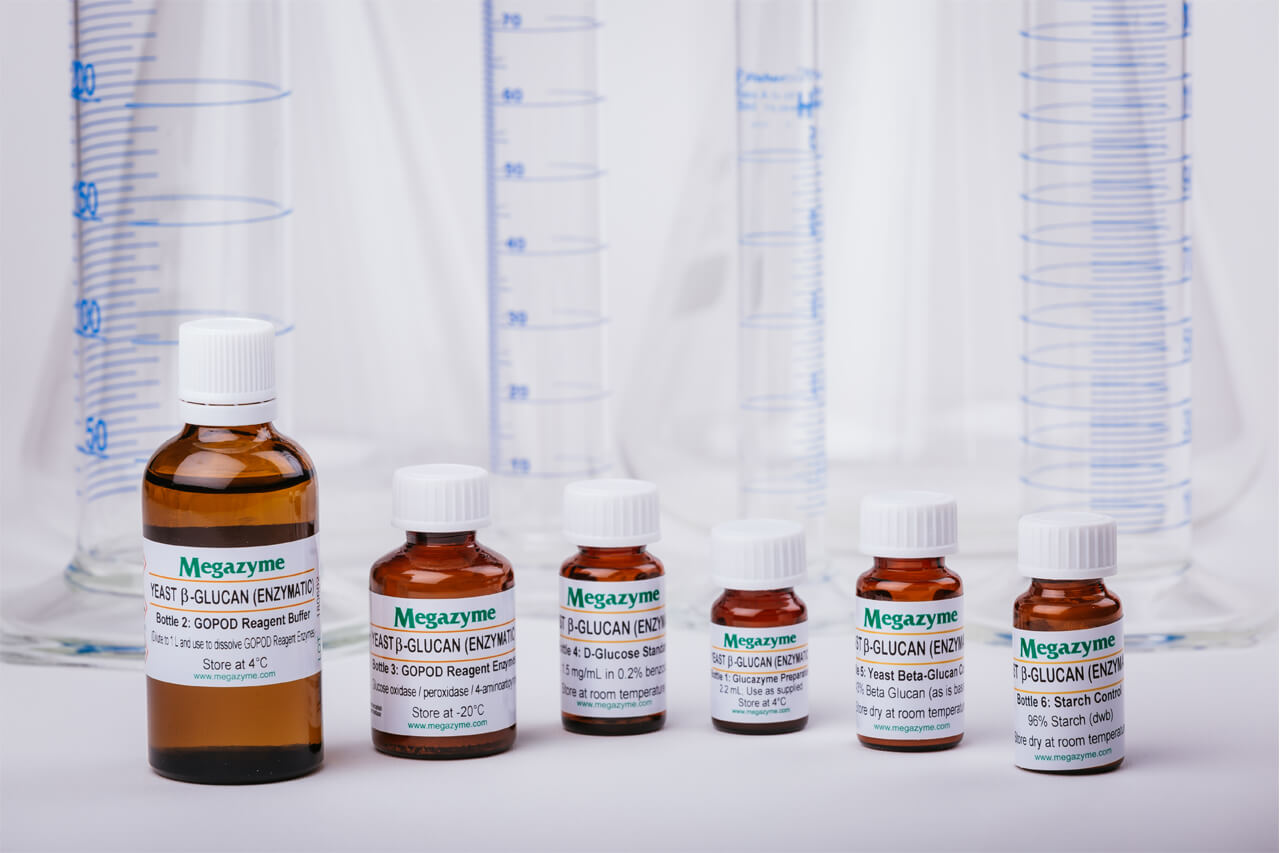 Megazyme K-EBHLG: Enzymatic Yeast β-glucan Assay Kit
