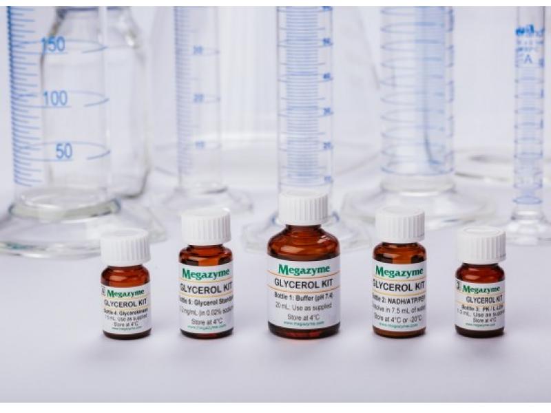Megazyme K-GCROL: Glycerol Assay Kit