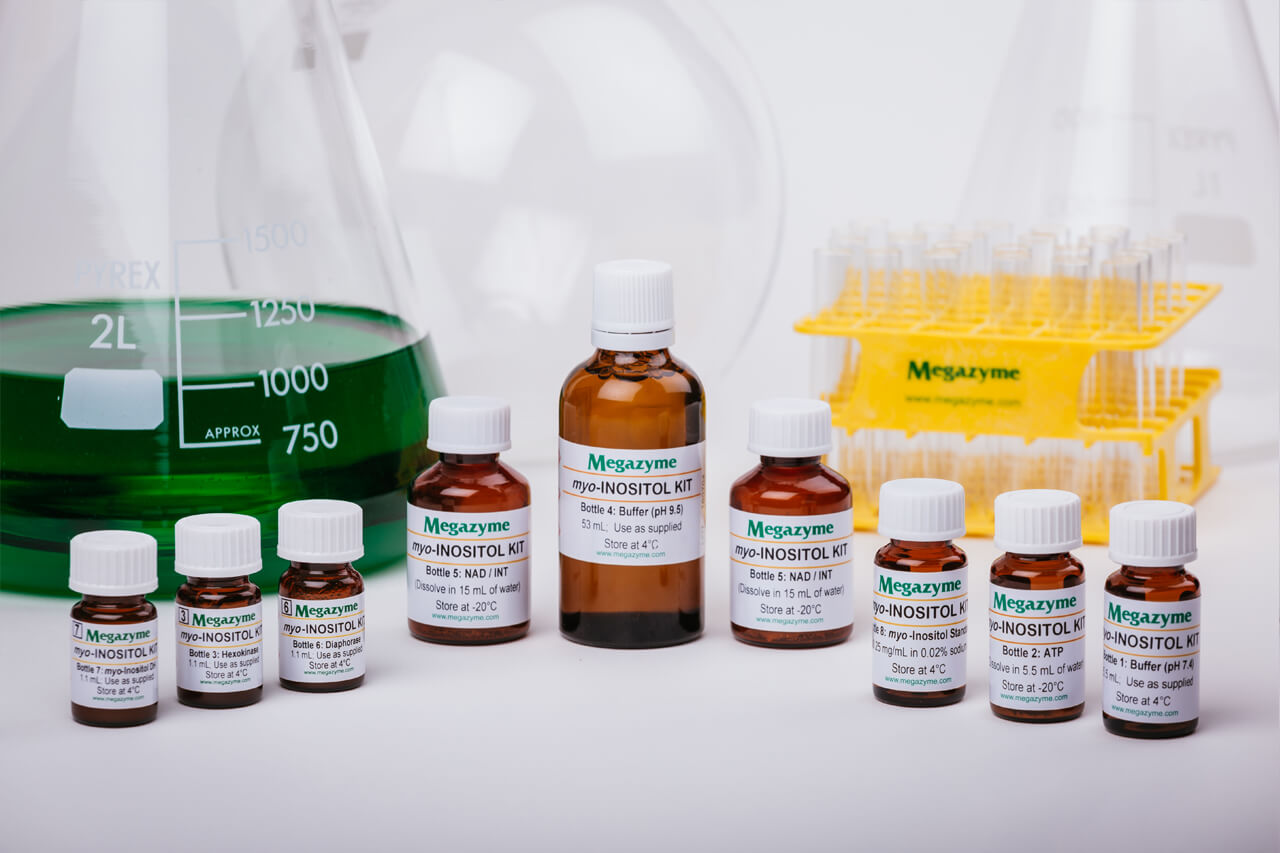 Megazyme K-INOSL: myo-Inositol Assay Kit