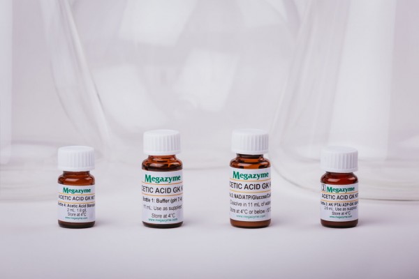 Megazyme K-ACETGK: Acetic Acid GK Assay Kit (Analyser Format)