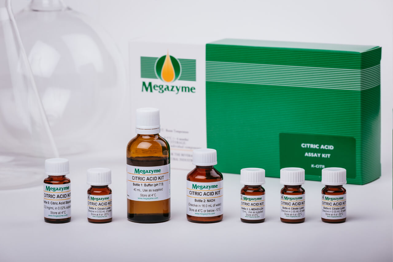 Megazyme K-CITR: Citric Acid Assay Kit