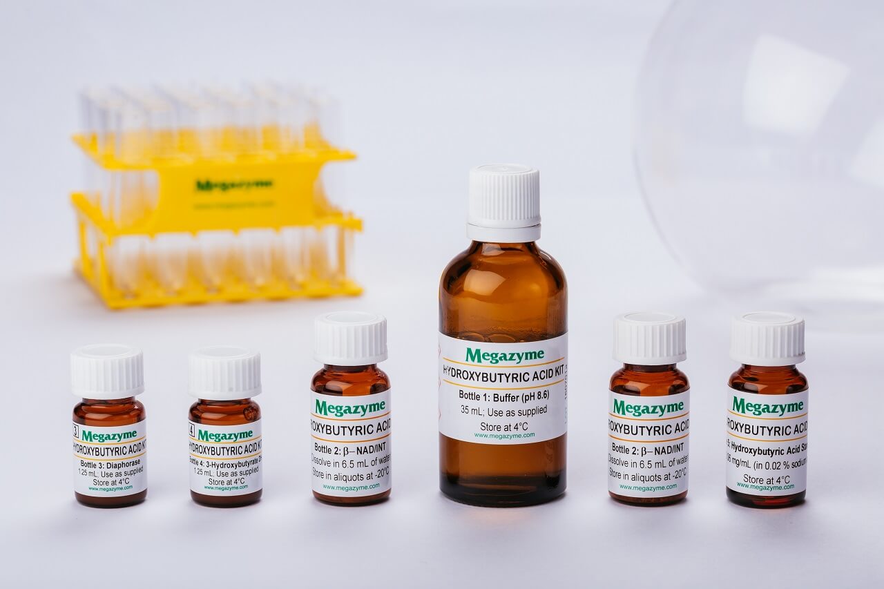 Megazyme K-HDBA: D-3-Hydroxybutyric Acid, β-Hydroxybutyrate, Assay Kit