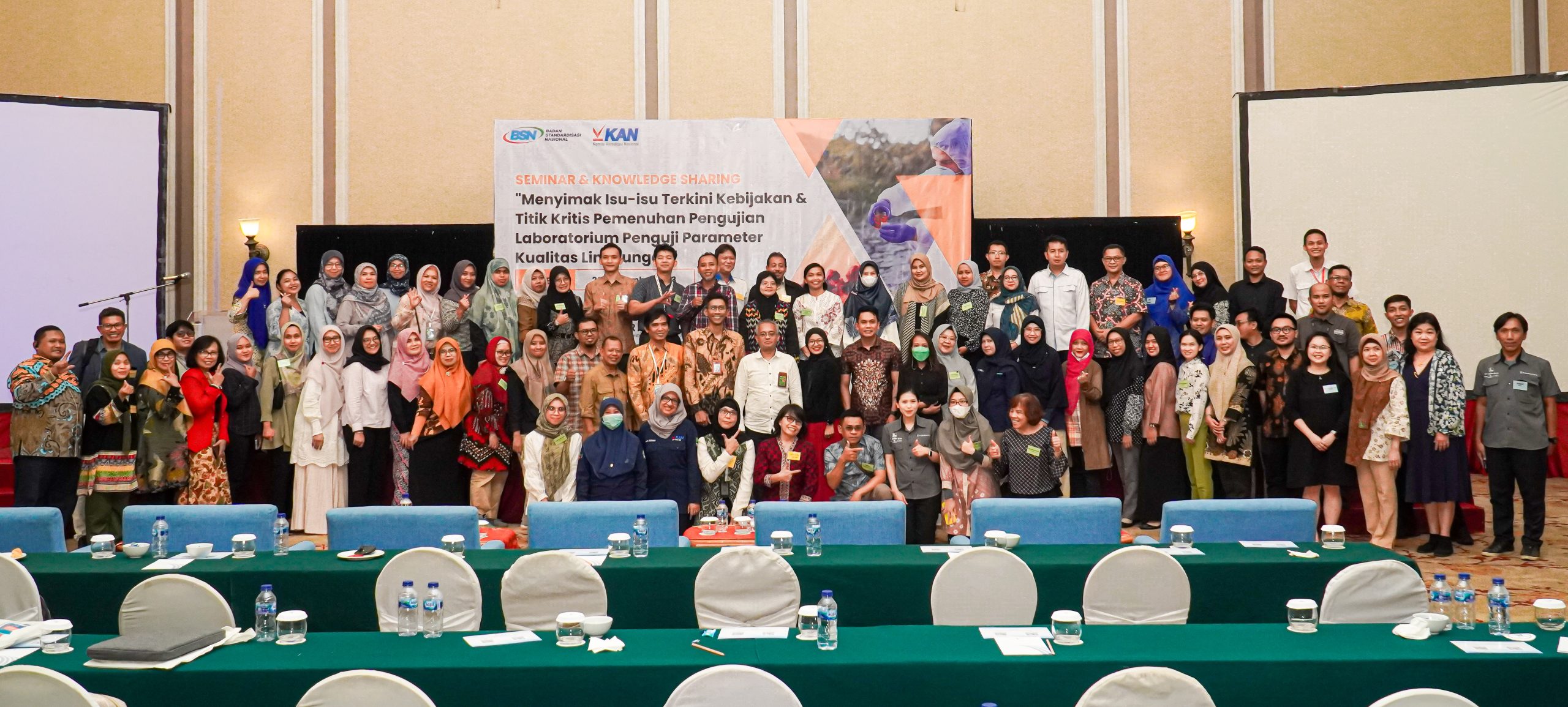 [EVENT] Seminar & Sharing Knowledge “Menyimak Isu-isu Terkini Kebijakan Registrasi & Teknis Pengujian pada Laboratorium Penguji Parameter Kualitas Lingkungan”