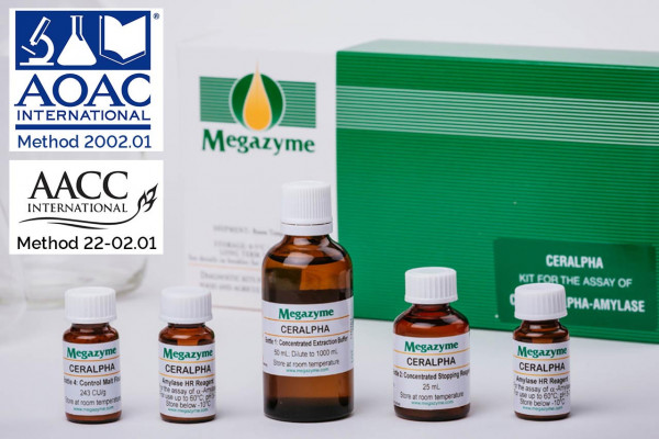 Megazyme K-CERA: α-Amylase Assay Kit (Ceralpha Method)